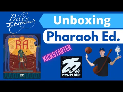 Ra Kickstarter Pharaoh Edition Unboxing