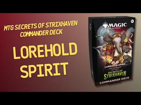 MTG Secrets of Strixhaven Commander Deck Lorehold Spirit | Inside with João Ricardo Ep930