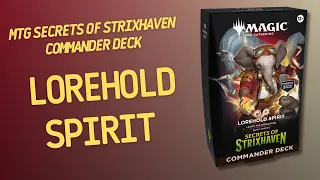 MTG Secrets of Strixhaven Commander Deck Lorehold Spirit | Inside with João Ricardo Ep930