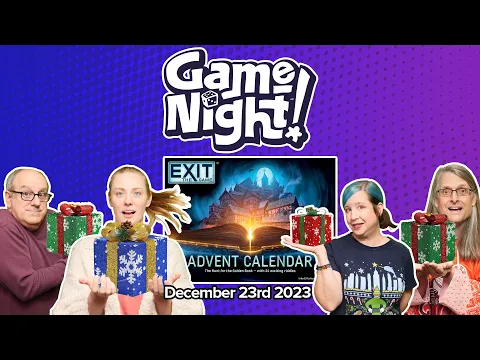 GameNight! 24 Days of Christmas - Exit: The Game Advent Calendar The Hunt for the Golden Book Day 23