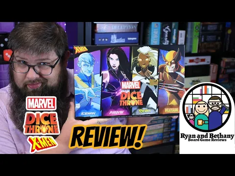Marvel Dice Throne X-Men Review! (X-Men Assemble!)