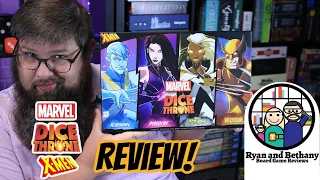 Marvel Dice Throne X-Men Review! (X-Men Assemble!)