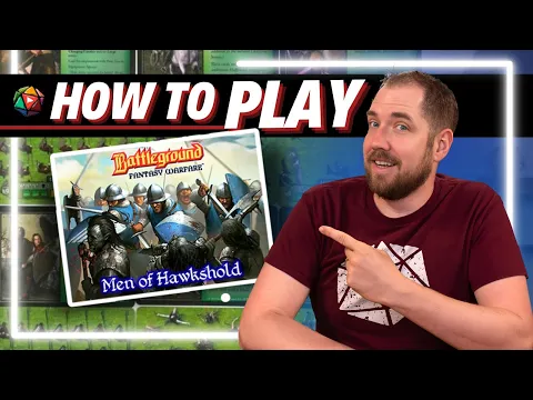 How to Play BATTLEGROUND Fantasy Warfare | Miniature Wargame without Minatures | Tutorial