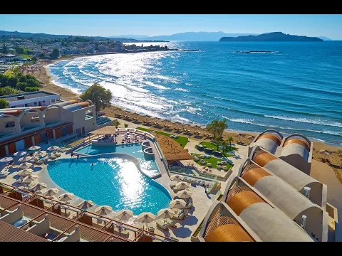 Luftaufnahme des Domes Noruz Chania, Autograph Collection mit Pool und Strand