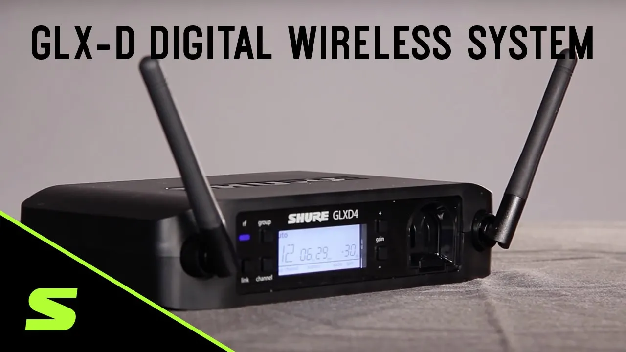 Product video thumbnail for Shure GLXD24 Wireless Handheld Microphone w Beta87