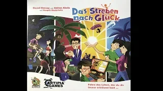 Das Streben nach Glück Brettspiel Review inkl. Erweiterungen