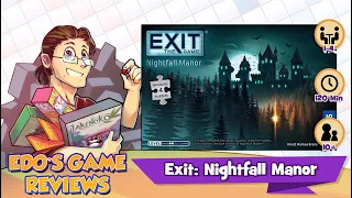 Edo's Exit: The Game + Puzzle – Nightfall Manor