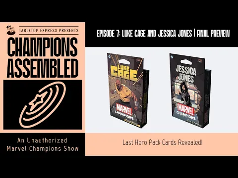 Marvel Champions Preview: Full Reveal of Final Jessica Jones and Luke Cage Cards