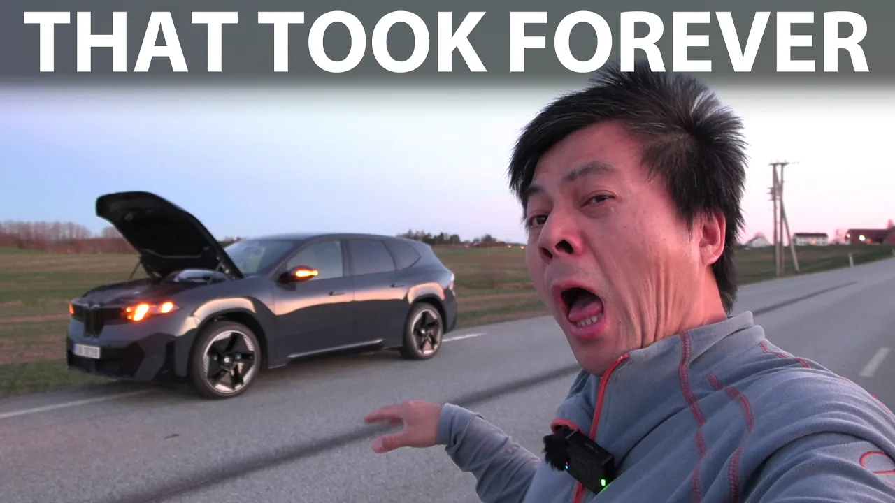 I drove BMW iX3 50 xDrive until the battery died