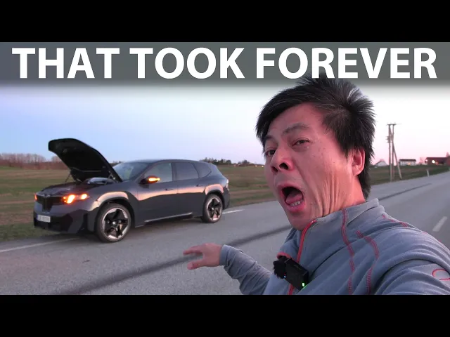 I drove BMW iX3 50 xDrive until the battery died