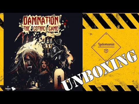 Ludomanía: Unboxing de Damnation: The gothic game