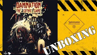 Ludomanía: Unboxing de Damnation: The gothic game
