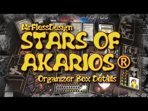 Stars of Akarios Organizer Box Details
