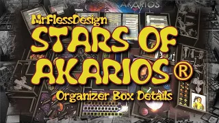 Stars of Akarios Organizer Box Details