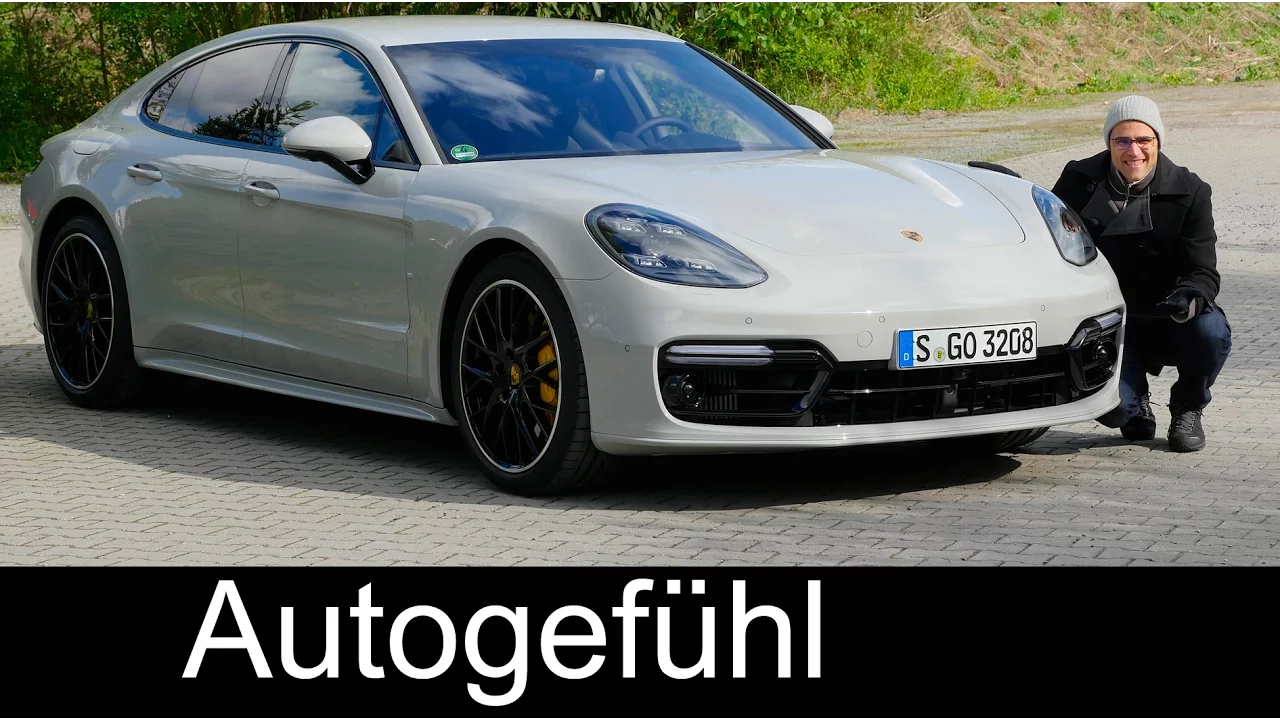 Porsche Panamera Turbo FULL REVIEW 550 hp Autobahn test driven 2018/2017 - Autogefühl