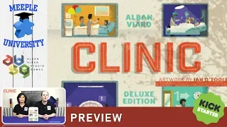 Clinic Deluxe Edition Board Game – Kickstarter Preview