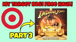 My Target B2G1 Free Haul Unboxing Part 3! Indiana Jones: Sands of Adventure
