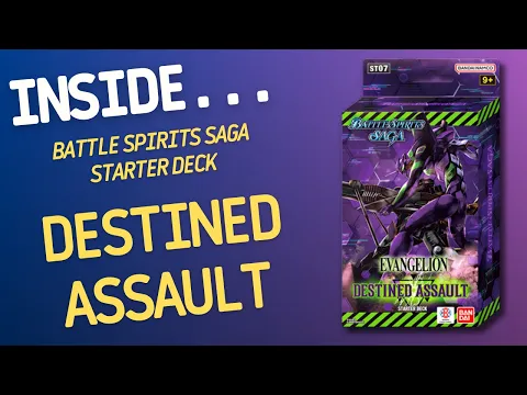 Battle Spirits Saga Starter Deck Evangelion Destined Assault ST07 | Inside #692