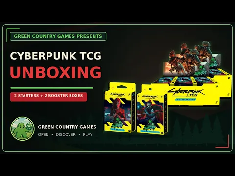 Cyberpunk TCG Netrunner Kit - Unboxing