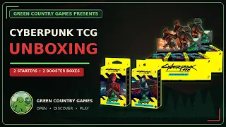 Cyberpunk TCG Netrunner Kit - Unboxing
