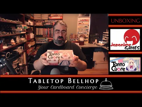 #Unboxing Tanto Cuore an Anime inspired deck-building game from Japanime Games. Japan maid culture.