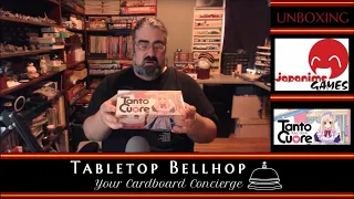 #Unboxing Tanto Cuore an Anime inspired deck-building game from Japanime Games. Japan maid culture.