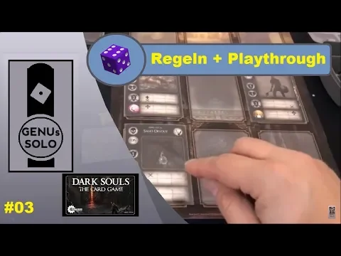 Dark Souls: The Card Game (Kartenspiel) - Playthrough - S01E03 - Regeln - deutsch