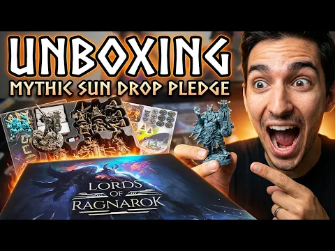 Unboxing Lords Of Ragnarok Sundrop (Mythic Pledge) + PLAYMAT!!!