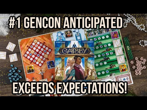 Gatsby Board Game Review - Gencon's Best Game 2025!