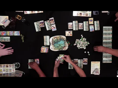 'Evolution' Board Game in Under 1 Minute!  Time Lapse video with 6 players