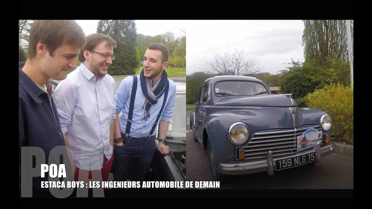 La Peugeot 203 des ingénieurs automobiles de demain - Estaca 1/3