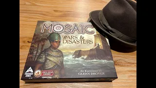 Mosaic Wars & Disasters Unboxing (Sphinx/Retail Edition)