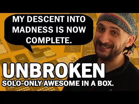 Unbroken: Solo Board Games Playthrough - Lord of the Tabletop - Episode 12
