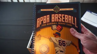 Unboxing APBA Baseball