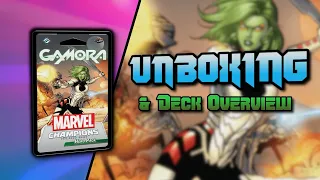 Marvel Champions Gamora Hero Pack Unboxing and Deck Overview | @FantasyFlightGames1