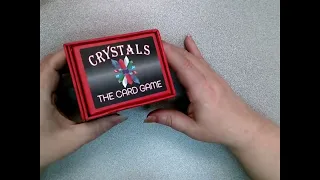 Unboxing and Review of Crystals the Card Game by Jiff Games