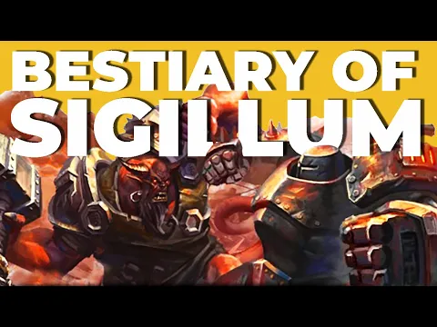 Bestiary of Sigillum - Surprising Tactical Combat | Gamefound Preview