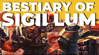 Bestiary of Sigillum - Surprising Tactical Combat | Gamefound Preview