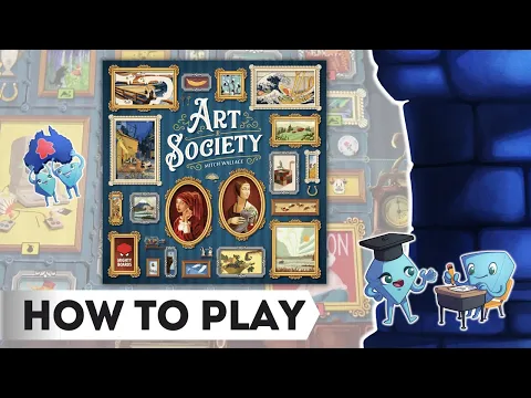 Art Society - How to Play Board Game. With Stella and Tarrant