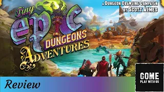 Tiny Epic Dungeons Adventures Review