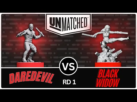 Daredevil vs Black Widow! (Unmatched Tournament - Round 1)