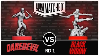 Daredevil vs Black Widow! (Unmatched Tournament - Round 1)