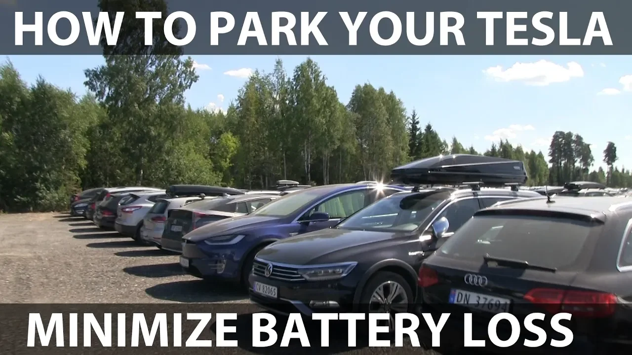 How to leave a Tesla parked for long time