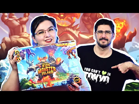 [Partie] KING OF MONSTER ISLAND | 2 joueurs | IELLO | VOD Live