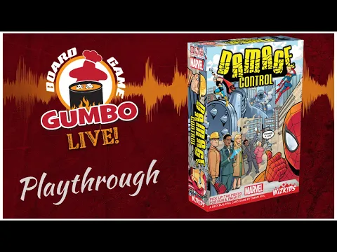 Marvel Damage Control - playthrough (3p)