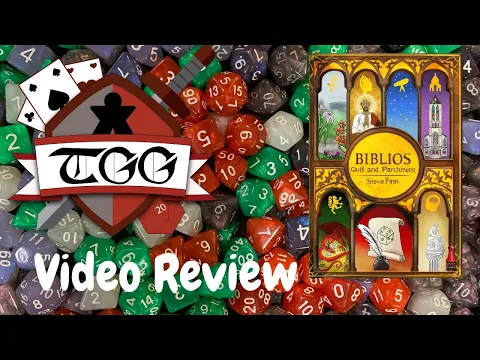 Biblios Quill and Parchment Board Game Review