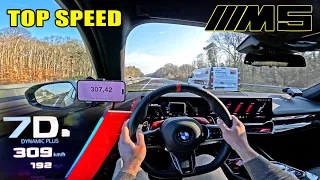 BMW M5 G90 // HEAVY WEIGHT CHAMPION on the UNLIMITED AUTOBAHN!