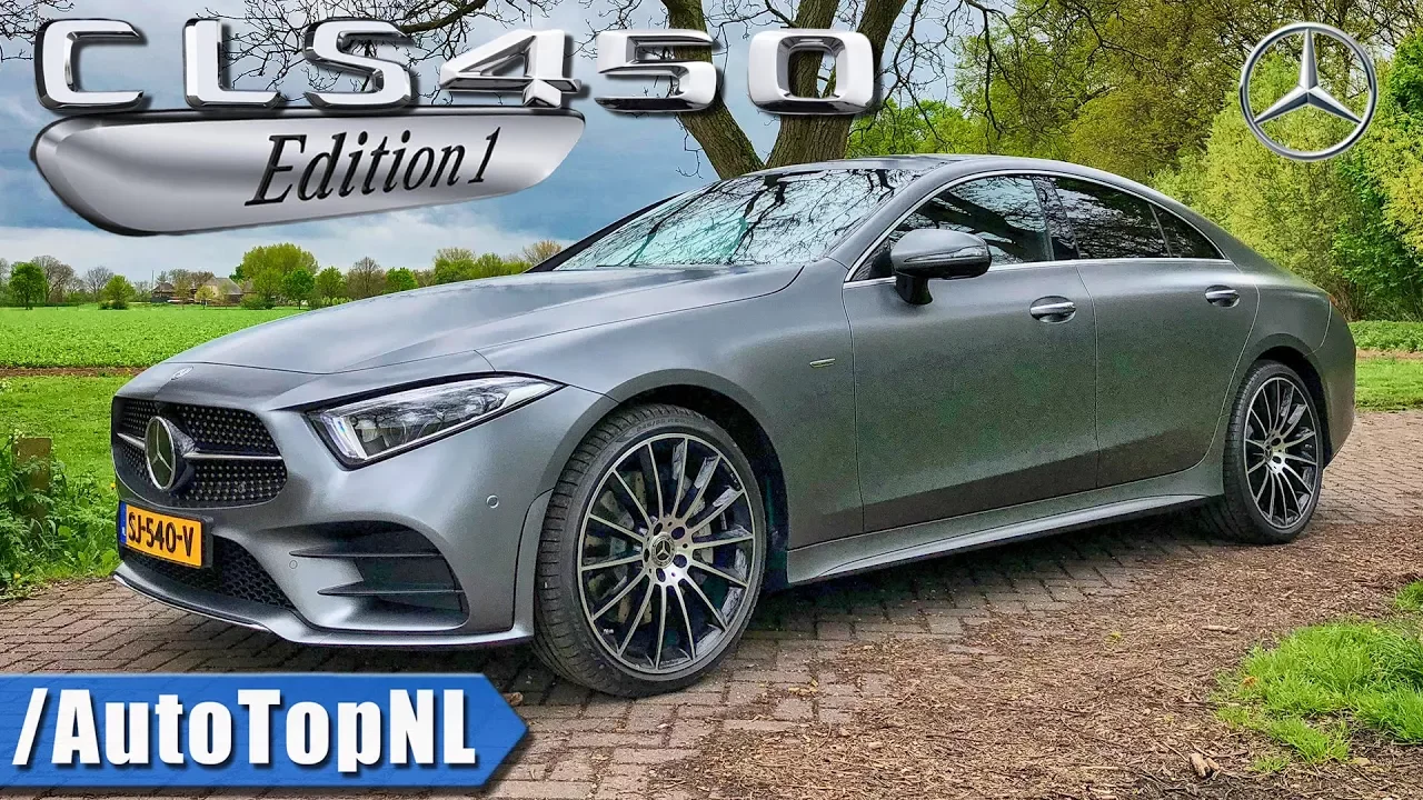 2018 Mercedes Benz CLS 450 Review by AutoTopNL (English Subtitles)