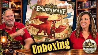Emberheart Unboxing | What’s Inside This Dragon-Filled Board Game?