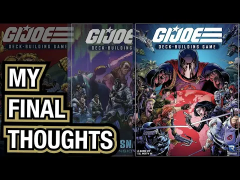GI JOE: The Deck Building Game - Deep Dive Review